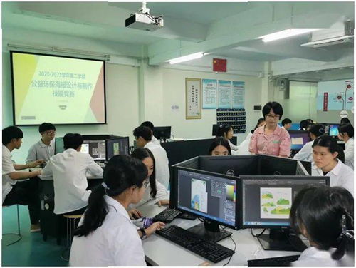 垃圾分類進校園 環保海報添光彩 記我校公益環保海報設計與制作技能競賽